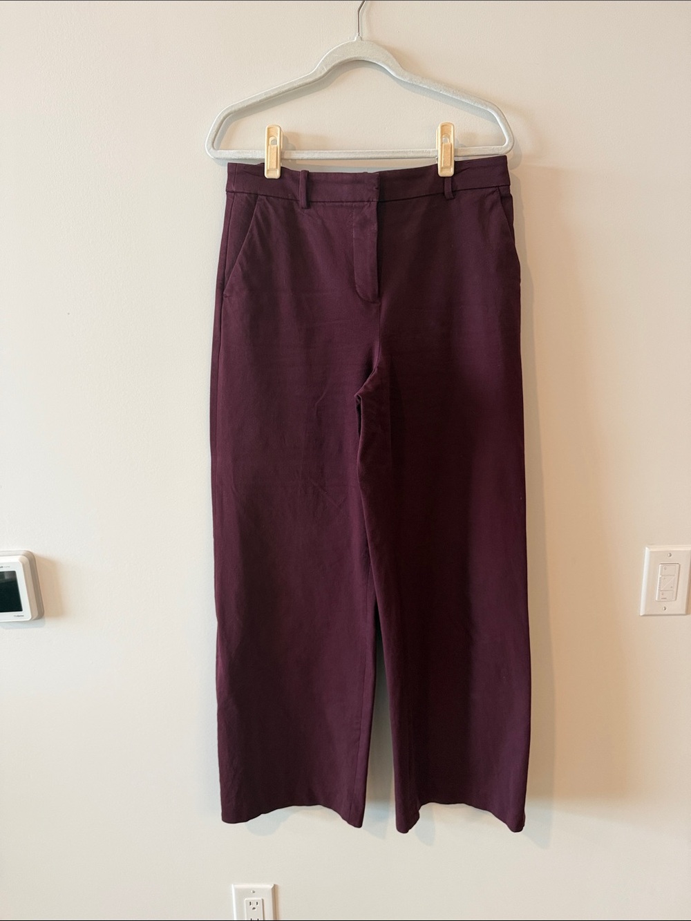 J. Crew Women's Plum Wide-Leg Pants